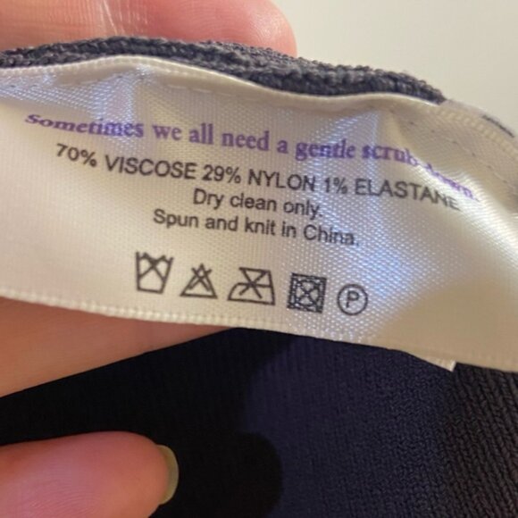 MM. Lafleur grey worf cardigan sweater jacket open front 2X - Picture 8 of 8